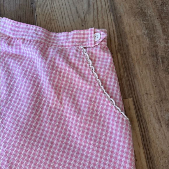 Set of 2 Vintage Pink and Blue Skirts / Skorts - Picture 3 of 15